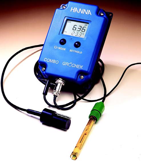 HANNA HI991404-05 pH,EC,TDS,°C mérő- és megfigyelő műszerek