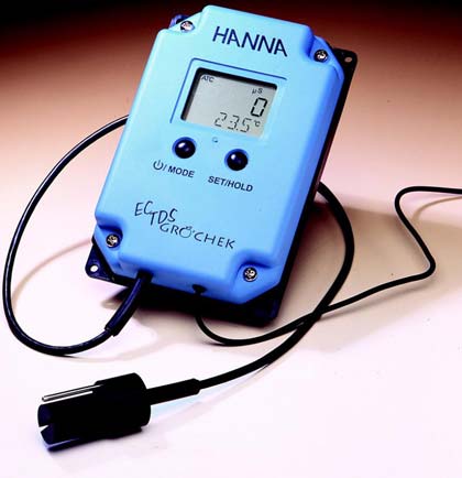 HANNA HI993301-02 pH,EC,TDS,°C mérő- és megfigyelő műszer